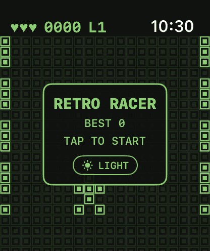 Brick Game: Retro Racer screenshot 1